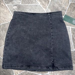 Wild Fable black jean skirt